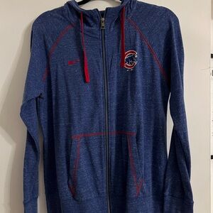 Nike Blue Chicago Cubs Hoodie